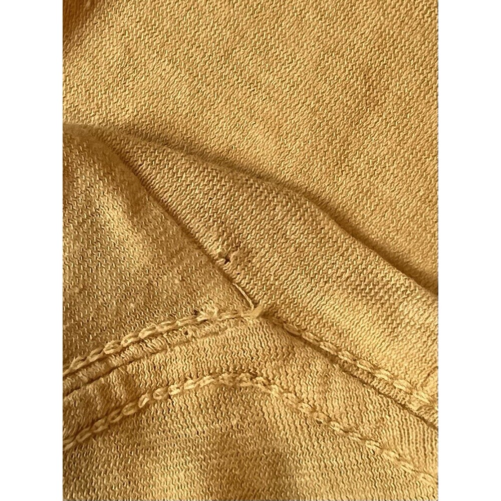 JUNGMAVEN x DESO SUPPLY Mustard Yellow Graphic Tee Shirt Organic Cotton/Hemp MED - Picture 7 of 7